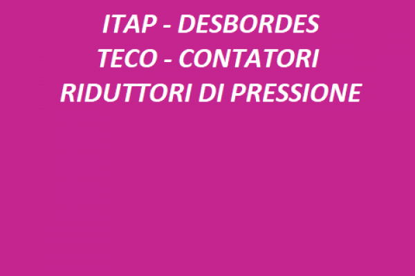 02 Valvole Riduttori e Contatori Acqua