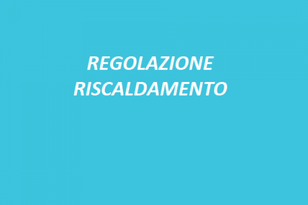 34 REGOLAZIONE RISCALDAMENTO